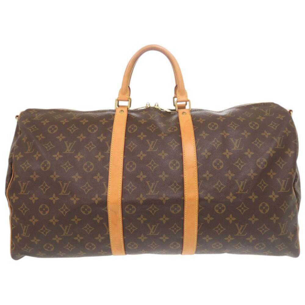 LOUIS VUITTON Authentic Brown Monogram Boston Bag - Picture 2 of 10